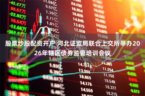股票炒股配资开户 河北证监局联合上交所举办2026年辖区债券监管培训会议